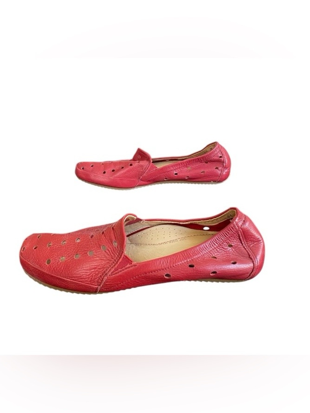 Ziera women’s leather flats Perforated shoes EU size 41